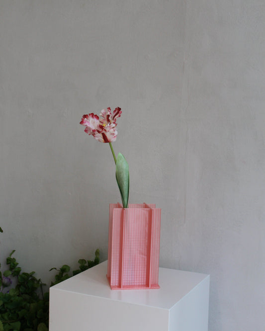 Couture Parrot Tulip - Red White