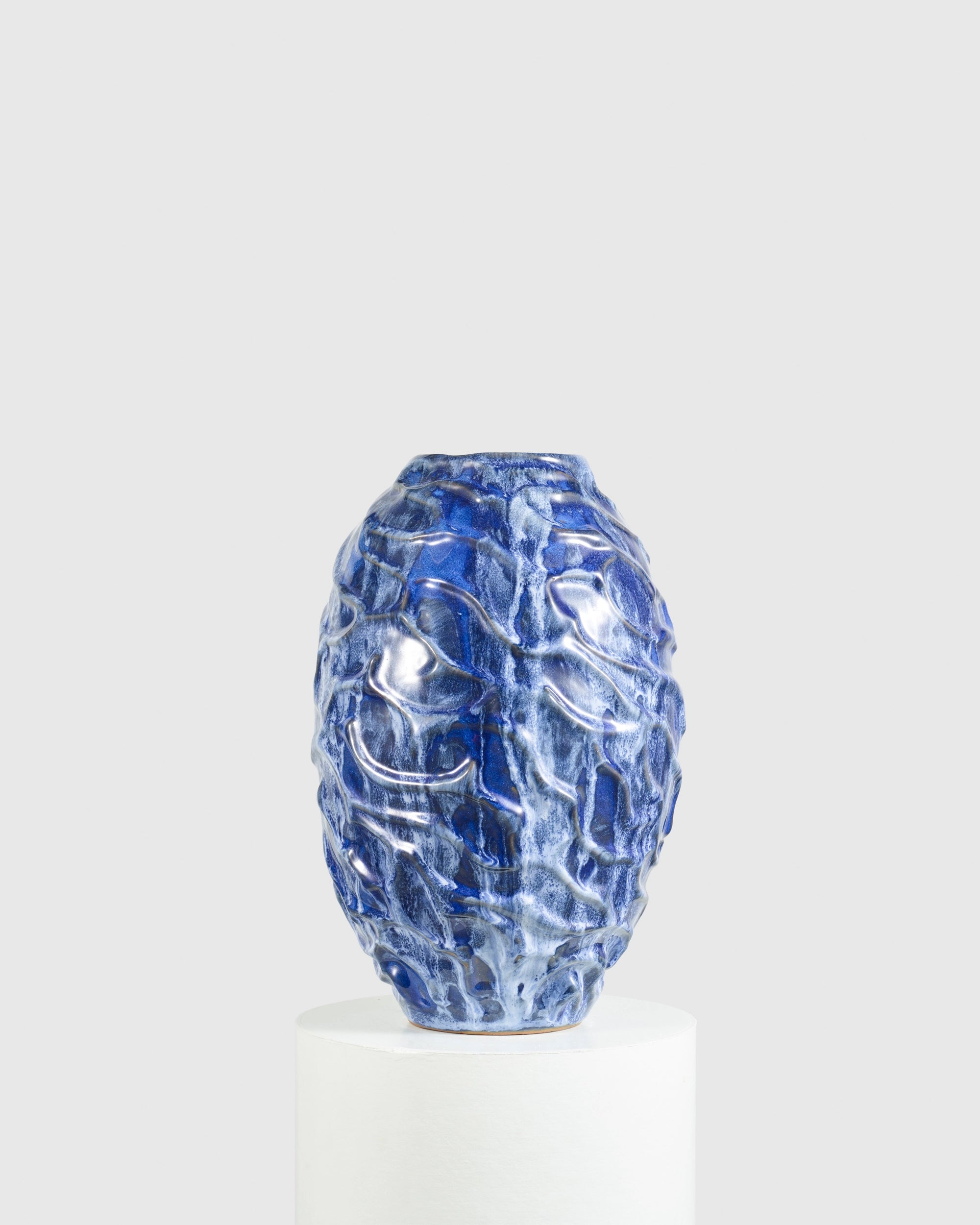 Christian Bruun Vase Blue