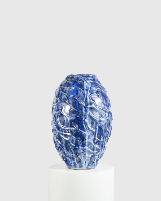 Christian Bruun Vase Blue