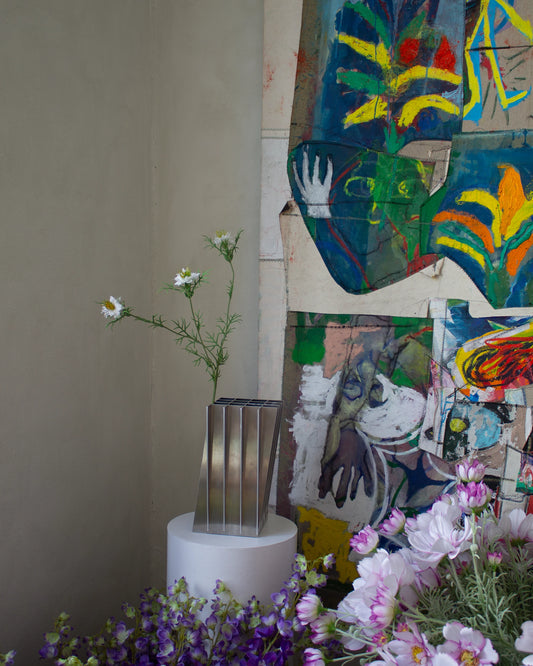 Black Seed Grass - White