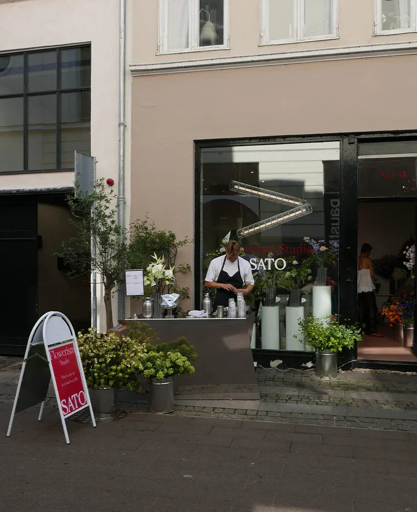 Sato Matcha pop-up x Flowerism