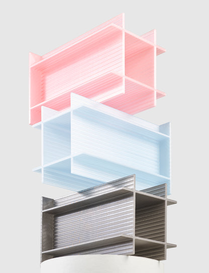 Flowerism Studio x Victor Ipsen Studio - Printed Blue