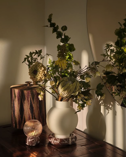 Flora Vase Burgundy - Design by Us